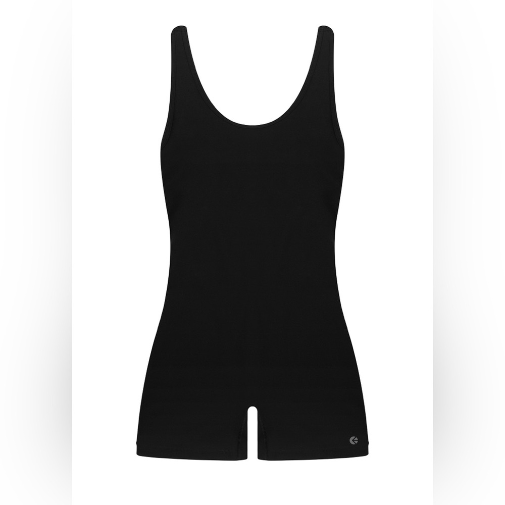 Ethika Women’s Black Bikershort Romper